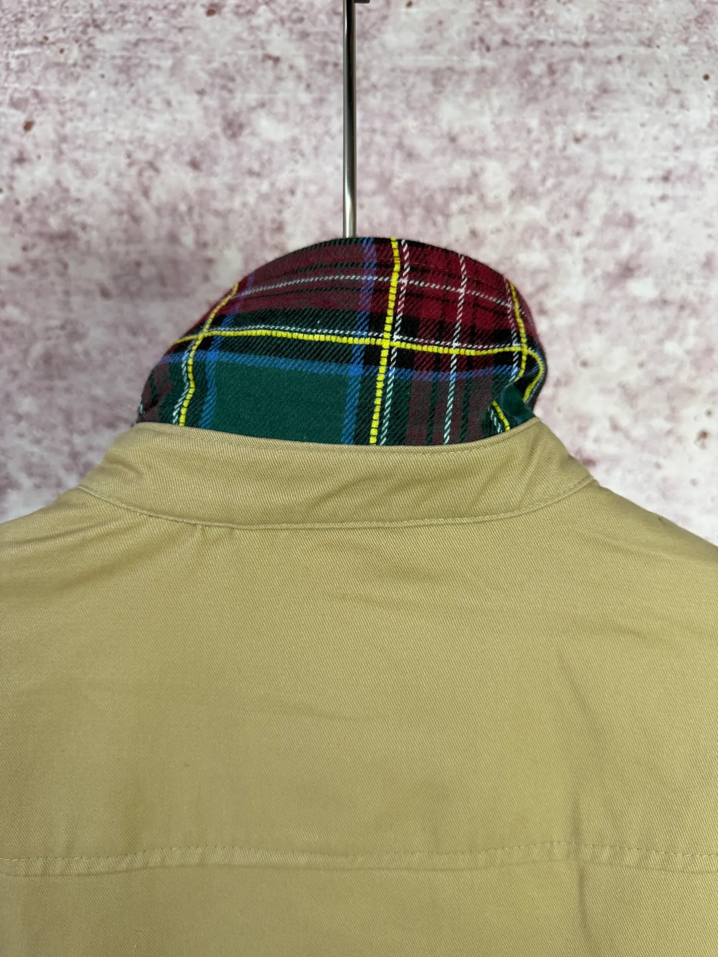 P330 Raff classic pony executive jacket, original twill cotton fabric with inner plaid fabric, customized hardware accessories, fine workmanship inside and outside to maintain the original details, simple version, old money style, casual matching